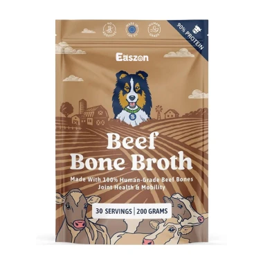 Beef Bone Broth Pet Nutritional Supplement Powder Food Topper
