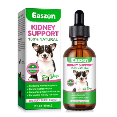 Dog Kidney Support Liquid Drops Herbal Supplement
