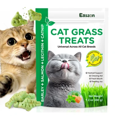 Cat Grass Snack Dental Care Supplement Support Hair Balls