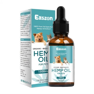 Natural Pet Hemp Oil for Calming, Joint Support, Healthy Skin & Coat