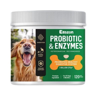 Probiotic & Enzymes Soft Chews Dog Multivitamin Supplement